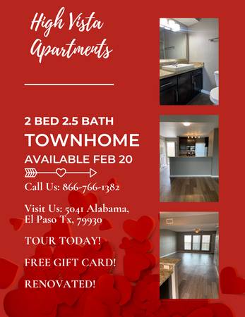 FEBRUARY AVAILABILITY — 1, 2 & 3 BEDROOMS COMING SOON! 1