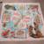 Set of 4 vintage linen wall tapestry from New Zealand painting 2 thumbnail