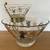 Mid Century Bowls Glass Serving Rare 3 thumbnail
