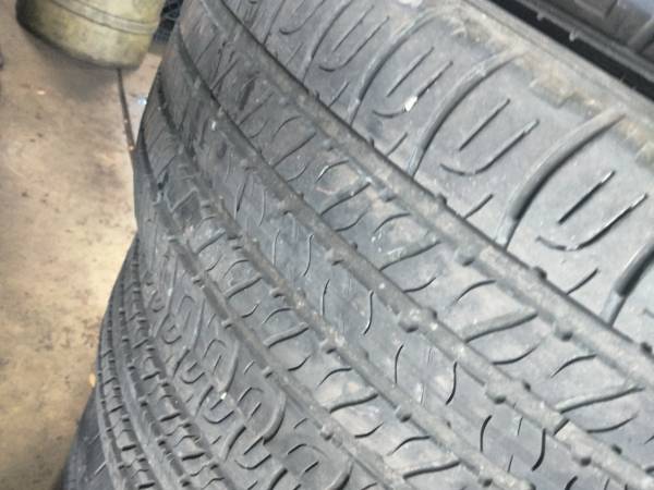 4 Goodyear 225 50 17tires good cond. 1