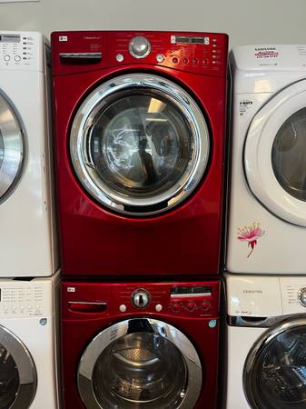 LG Red Front Load set - $598 (Buford)63469931534595121