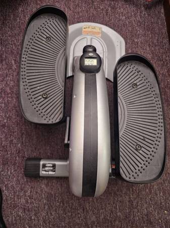Under desk elliptical - standing or seating fitness equipment 1