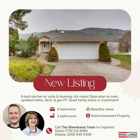4305 Westview Drive, Vernon BC - 6 bed, 3 bath, 2,420 sq ft 1