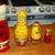 Vintage 10 Pcs Russian Nesting Dolls MATRYOSHKA Santa Claus Hand Paint 11 thumbnail
