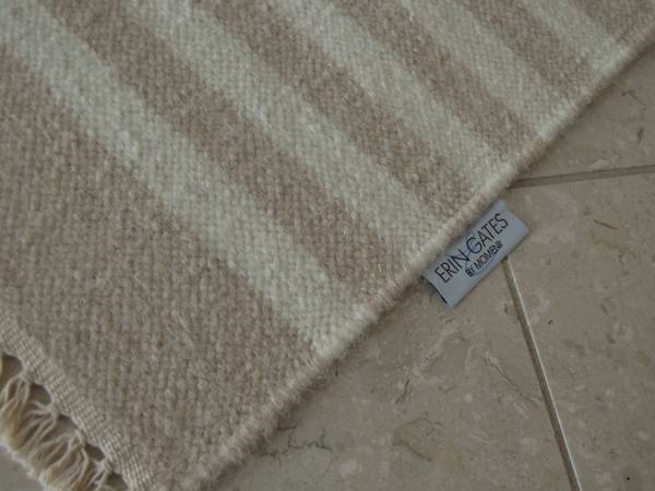 Wool Runner Rug, Erin Gates Rug by Memoni made in India, 8' Long, NEW 1