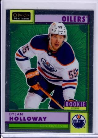 2022-23 O-Pee-Chee Platinum Dylan Holloway Retro Rookie Card 1