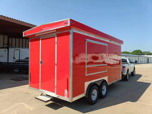 🍳 Be Your Own Boss in 2026! Brand New 8x16 Food Trailers Available 1