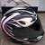 HJC WOMEN'S SMALL SESSION PINK FLAMES FULL FACE MOTORCYCLE HELMET! 3 thumbnail