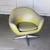 Mid-Century Overman Style Swivel Lounge Chair | Space Age Pod Chair 2 thumbnail
