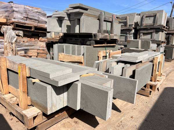 Blue Stone Treads & Flagging 1