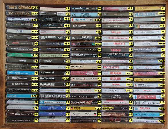 UPDATED! Cassette tapes – Rock, Metal, Punk, Pop, Indie, Hip Hop, Alt. 1