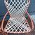 Set of 2 Vintage Pink Solomon Color Brown Jordan Tamiami Patio Chairs 5 thumbnail
