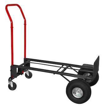 800-lb, 4 -Wheel Steel Convertible hand truck 1
