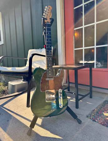 2024 Fender Players Series II Telecaster (British Racing Green) with upgrades! - $550 (Little Rock)63471307534465120