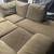 Brown sectional couch 1 thumbnail