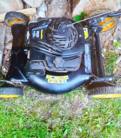 2019 poulan pro e500 push mower 1