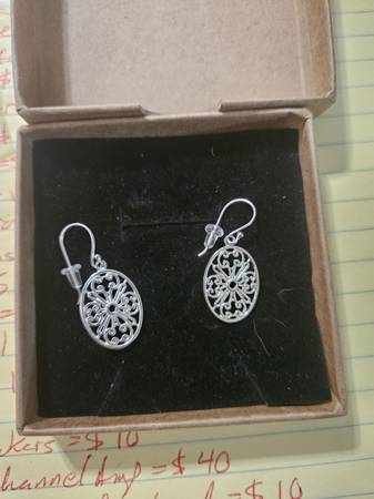 Southern gates silver earrings 1