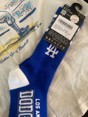Dodger socks 1