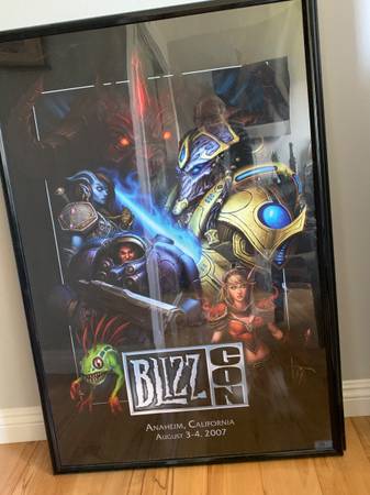 POSTERS KEY ART BLIZZ CON 2007,2008,2009 1