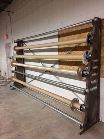 Roll storage rack 1