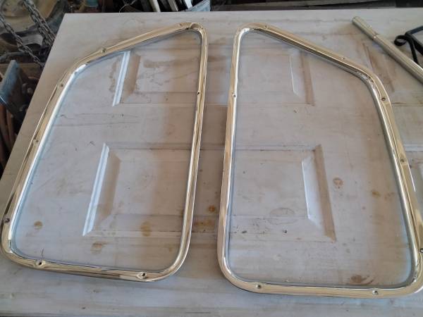 Chevy door window trim 1