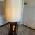 Vintage Wood & Brass Table lamp 1 thumbnail