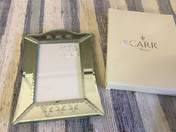 Mirror Frame with etchings - New - Never used. 1