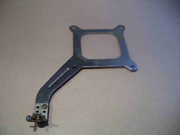Throttle Cable Bracket Chrome Morse Cable 1