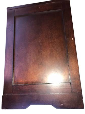 Nightstand, Brown, Wood 2 Drawers w/ Handles - $50 (Seattle)63471460492673124