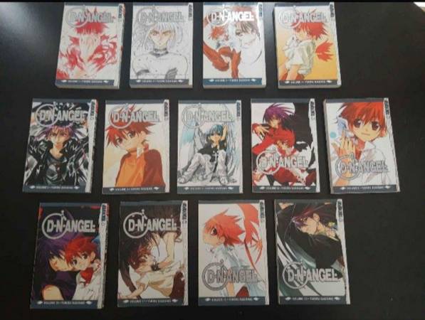 D N Angel Manga English Volumes 1-13 Excellent Condition 1