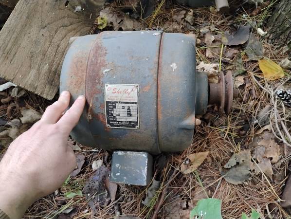 Large 1 hp 3 phase motor 1