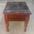 Marble Top 2 Cherry Wood End Table / Nightstand - 26x30x26 ½” 4 thumbnail