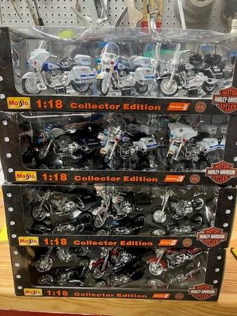 Harley Davidson Motorcycle collectors Edition-Series 1-4 1