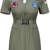LIKE NEW Women Medium Fighter Pilot Costume Air Force Flight Dress 1 thumbnail