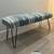 Upholstered Bench with Hairpin Legs – 50” Long 1 thumbnail
