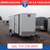 2025 Interstate 6 X 12 Victory VNose Enclosed Cargo Trailer White 1 thumbnail