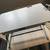 Standing Desk Converter with hydraulic lift, drawer, steel frame 2 thumbnail