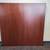Large Whiteboard Cabinet, Cherry Finish 2 thumbnail