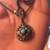 Marcasite Sterling Silver Necklace with Natural Turquoise Stone 1 thumbnail