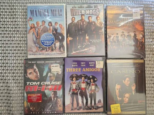 DVD Movies (Original)Bundle of 6  💽🎞 1