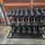 Body-Solid Rubber Coated Iron Hex Dumbbell & Rack Set 2 thumbnail
