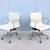 Herman Miller Eames Aluminum Group Management Chair in Ivory Leather 11 thumbnail
