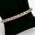 VTG. Sterling Silver Braided Chain Link 8 1/4" Bracelet 38.5 Grams 4 thumbnail