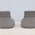 Modern Patricia Urquiola for Coalesse Hosu Lounge Chairs Ottoman Pair 11 thumbnail