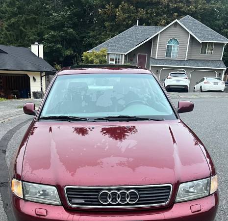 1998 Audi A4 5 speed v-6 turbo 103000 Miles, - $3,900 (Snohomish)63470611194627124
