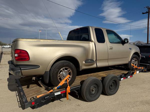 1999 ford F150 Lariat super cab , stepside long bed, needs engine - $700 (Borrego springs)63507474353027122