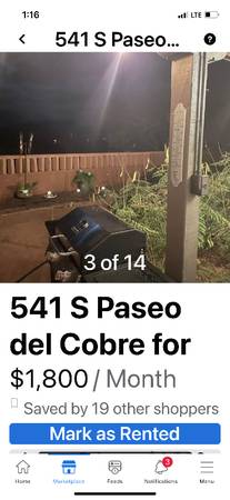 $2000.00 / 2br - 1800ft2 - Available Oct 2025-March 30, 2026 Santa Rita Views63674860629505122