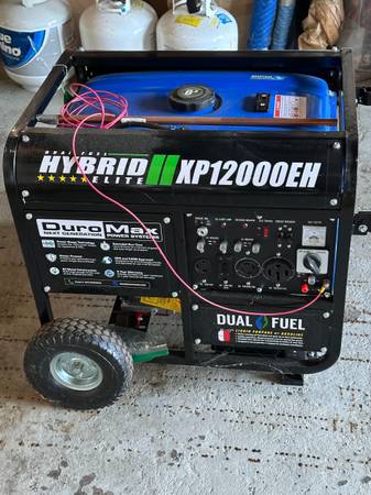 Generator DuroMax Dual Fuel XP12000EH 1