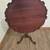 Table Tilt-Top Pie Crust Mahogany Table Ball & Claw Feet 15 thumbnail