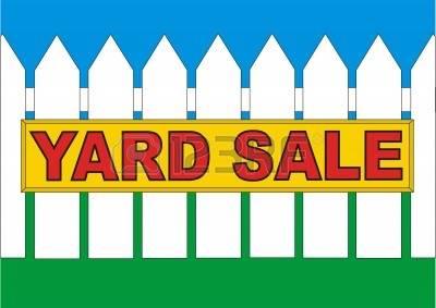 Community Yard Sale 1